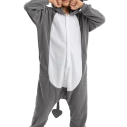 Spooktacular Creations Animal Costumes Elephant Pajamas Onesie Cosplay- Child