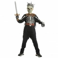 Spooktacular Creations Dark Knight Skeleton Costume For Boys Cosplay Classic Costumes