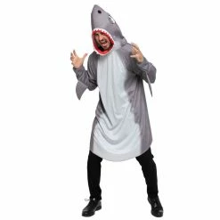 Spooktacular Creations Animal Costumes Full Body Shark Costume For Cosplay- Adult