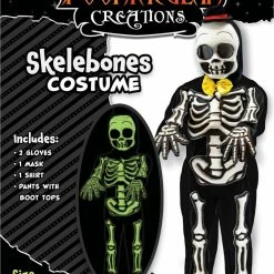 Spooktacular Creations Skeleton/ Day Of The Dead Spooky Skelebones Costume Set