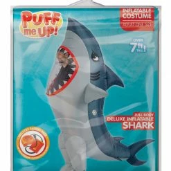 Spooktacular Creations Inflatable Great White Shark Costume - Adult 13 Spooktacular Creations Inflatable Great White Shark Costume - Adult