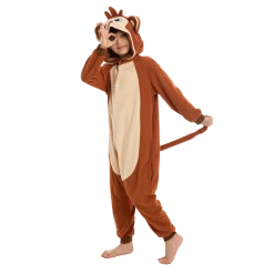 Spooktacular Creations Monkey Pajamas Onesies - Child Animal Costumes 10 Spooktacular Creations Monkey Pajamas Onesies - Child Animal Costumes