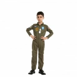 Spooktacular Creations Pilot Costume For Role Play Cosplay - Child