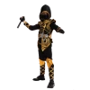 Spooktacular Creations Golden Ninja Costume For Role Play Cosplay- Child