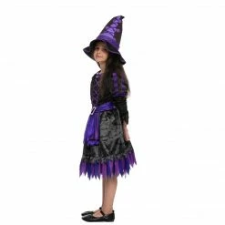 Spooktacular Creations Purple Witch Costume Cosplay - Child Child Costumes