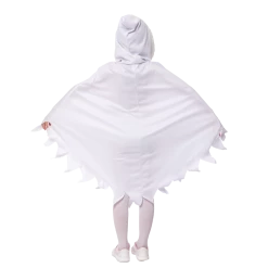 Spooktacular Creations Scary Smiling Ghost Dress With Hood - Child