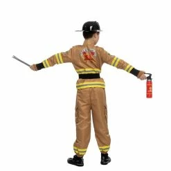 Spooktacular Creations Dark Brown Firefighter Costume - Child 8 Spooktacular Creations Dark Brown Firefighter Costume - Child