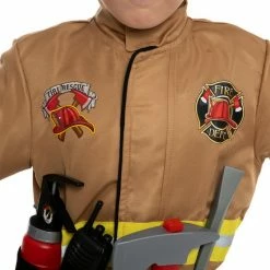 Spooktacular Creations Dark Brown Firefighter Costume - Child 9 Spooktacular Creations Dark Brown Firefighter Costume - Child