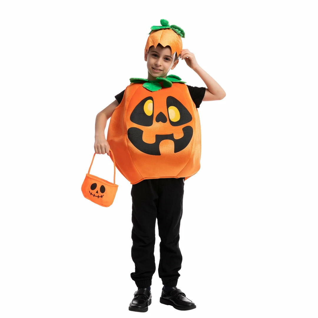 Spooktacular Creations Child Costumes Pumpkin Costume With Basket - Child 3 Spooktacular Creations Child Costumes Pumpkin Costume With Basket - Child