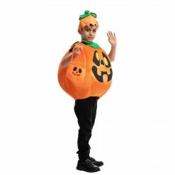 Spooktacular Creations Child Costumes Pumpkin Costume With Basket - Child