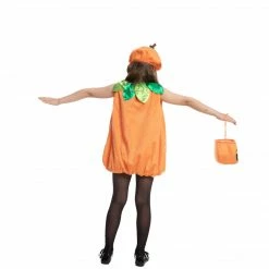 Spooktacular Creations Pumpkin Dress Costume- Girl