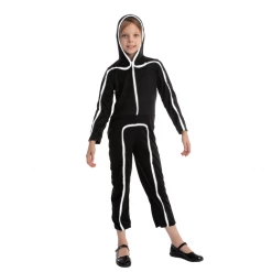 Spooktacular Creations Classic Costumes LED Stickman Costume LED Stick Figure Costume - Child 9 Spooktacular Creations Classic Costumes LED Stickman Costume LED Stick Figure Costume - Child