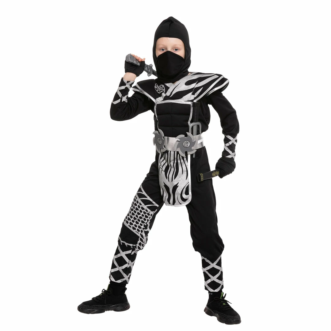 Spooktacular Creations Child Costumes Black Ninja Costume Cosplay Set 3 Spooktacular Creations Child Costumes Black Ninja Costume Cosplay Set