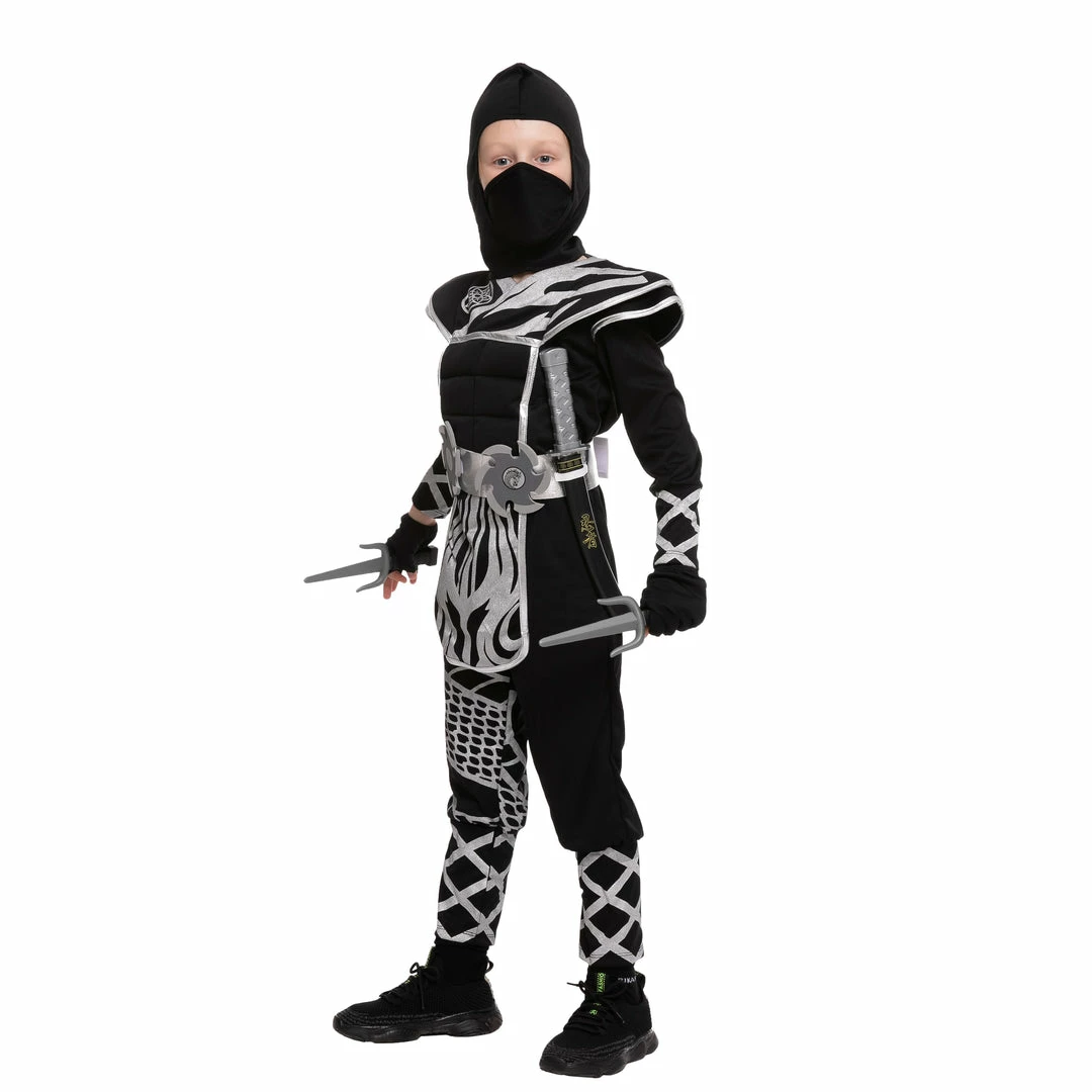 Spooktacular Creations Child Costumes Black Ninja Costume Cosplay Set 4 Spooktacular Creations Child Costumes Black Ninja Costume Cosplay Set