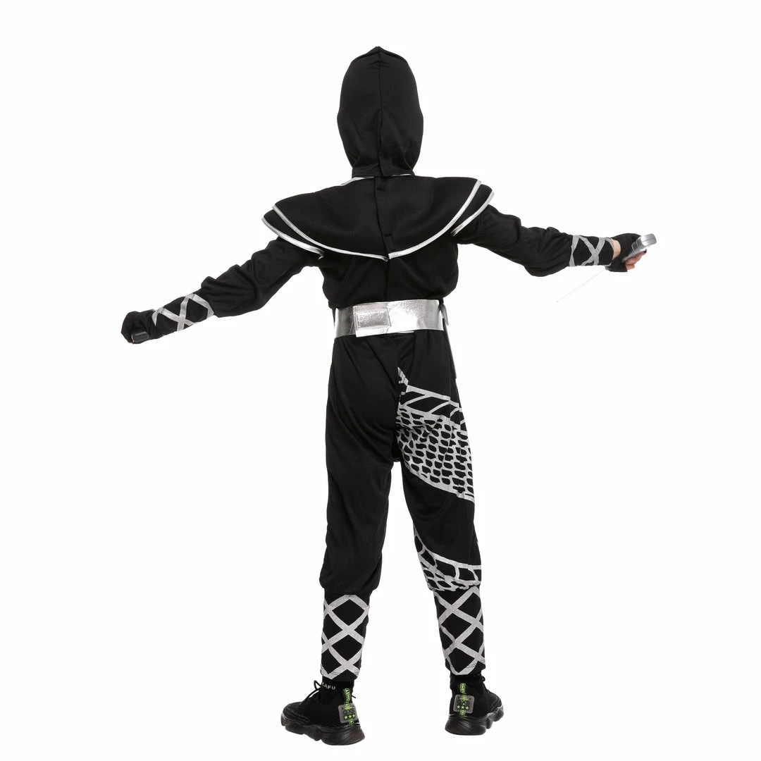 Spooktacular Creations Child Costumes Black Ninja Costume Cosplay Set 6 Spooktacular Creations Child Costumes Black Ninja Costume Cosplay Set