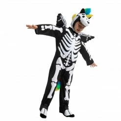 Spooktacular Creations Animal Costumes Skeleton Unicorn Costume - Child
