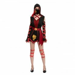 Spooktacular Creations Women’s Ninja Costume Cosplay - Adult Adult Costumes