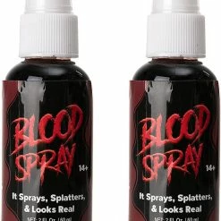 Spooktacular Creations 2oz Vampire Blood Spray Cosplay Makeup, 2 Packs Makeup & Blood