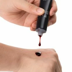Spooktacular Creations 1oz Fake Vampire Blood Tube Cosplay Makeup, 4 Packs