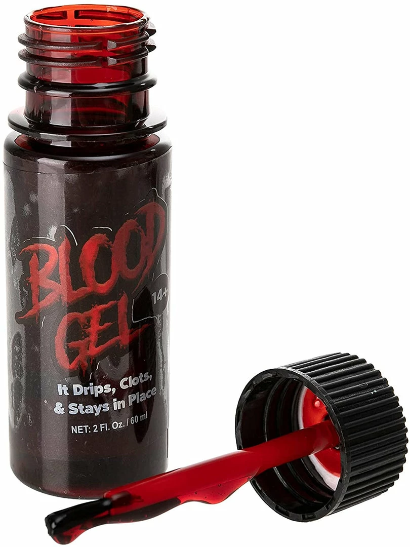 Spooktacular Creations 2oz Fake Vampire Blood Gel Cosplay Makeup, 4 Packs 5 Spooktacular Creations 2oz Fake Vampire Blood Gel Cosplay Makeup, 4 Packs