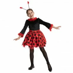 Spooktacular Creations Cute Ladybug Costume For Role Play Cosplay- Child Child Costumes