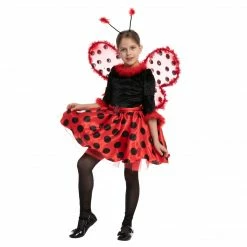Spooktacular Creations Cute Ladybug Costume For Role Play Cosplay- Child Child Costumes