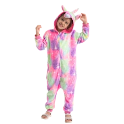 Spooktacular Creations Child Costumes Pink Unicorn Onesie Cosplay Costume - Child
