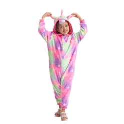 Spooktacular Creations Child Costumes Pink Unicorn Onesie Cosplay Costume - Child