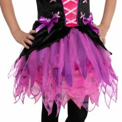 Spooktacular Creations Classic Costumes Pinky Witch Costume For Role Play Cosplay - Child