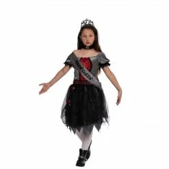 Spooktacular Creations Zombie Prom Queen Costume Cosplay - Girl
