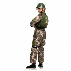 Spooktacular Creations Classic Costumes Soldier Costume For Role Play Cosplay - Child