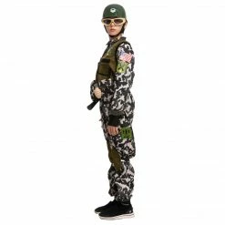 Spooktacular Creations Camo Trooper Costume For Role Play Cosplay- Child