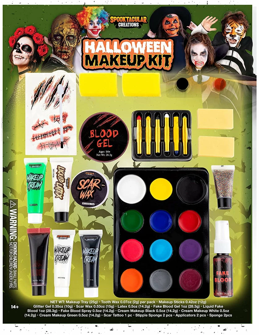 Spooktacular Creations Family Cosplay Makeup Kit 3 Spooktacular Creations Family Cosplay Makeup Kit