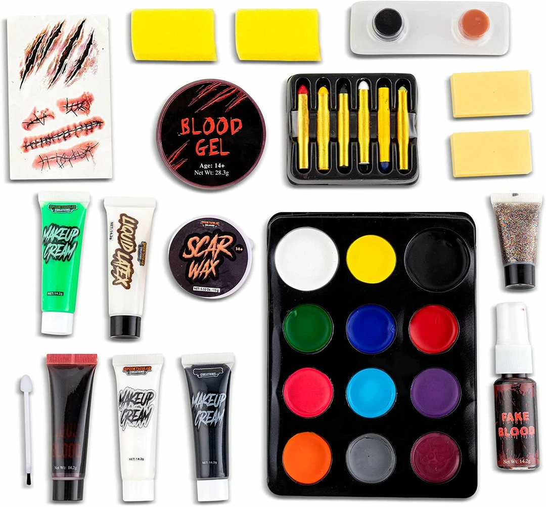Spooktacular Creations Family Cosplay Makeup Kit 4 Spooktacular Creations Family Cosplay Makeup Kit