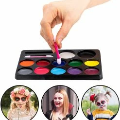 Spooktacular Creations Cosplay Makeup Kit With Glow In The Dark Face Cream 8 Spooktacular Creations Cosplay Makeup Kit With Glow In The Dark Face Cream