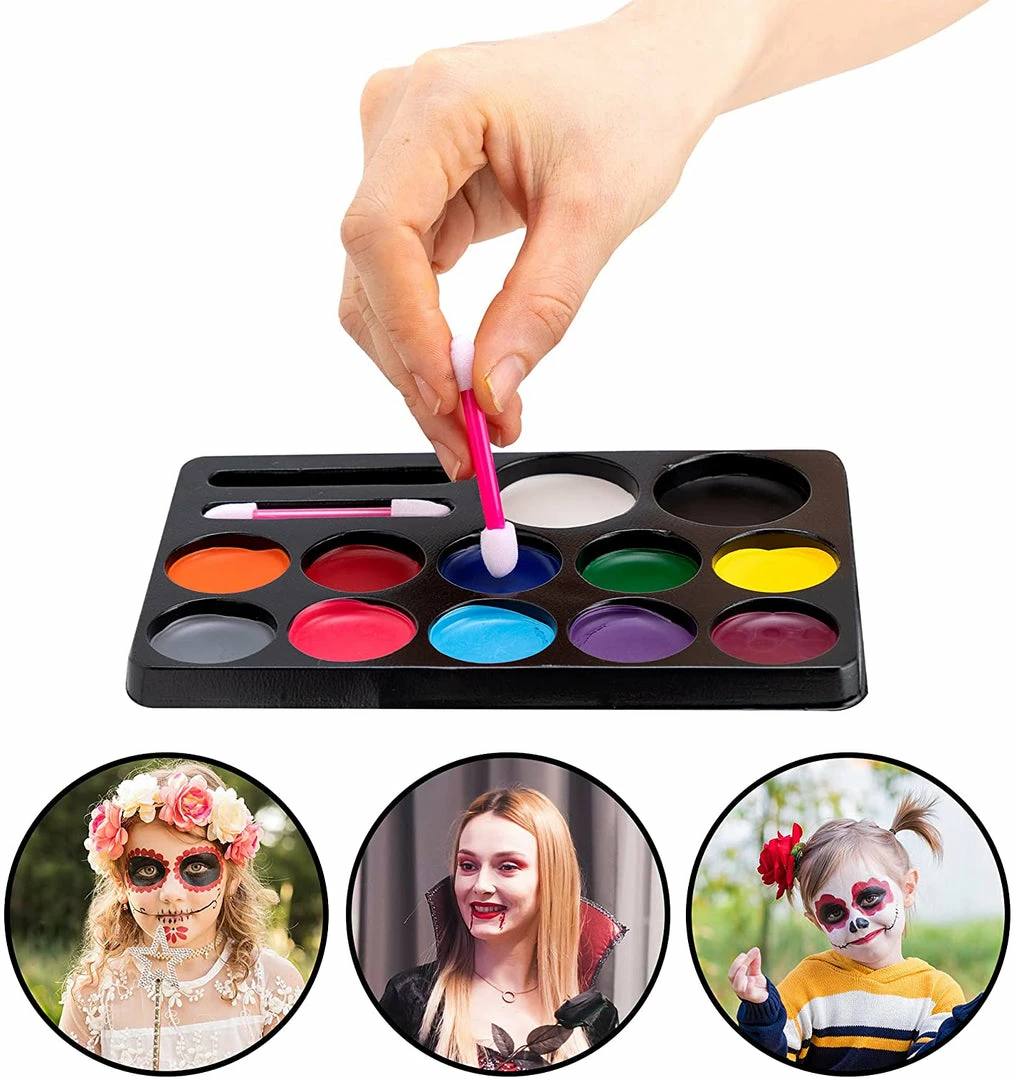 Spooktacular Creations Cosplay Makeup Kit With Glow In The Dark Face Cream 5 Spooktacular Creations Cosplay Makeup Kit With Glow In The Dark Face Cream