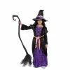 Spooktacular Creations Classic Costumes Little Purple Witch Costume For Role Play Cosplay - Child