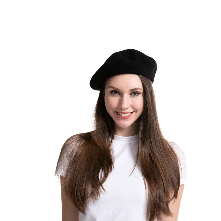 Spooktacular Creations Black Beret Hat - Adult 10 Spooktacular Creations Black Beret Hat - Adult