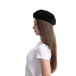 Spooktacular Creations Black Beret Hat - Adult 20 Spooktacular Creations Black Beret Hat - Adult