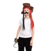 Spooktacular Creations Headwear Pirate Hat With Hook & Mustache Cosplay Kit - Child 2 Spooktacular Creations Headwear Pirate Hat With Hook & Mustache Cosplay Kit - Child