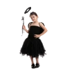 Spooktacular Creations Accessories Black Angel Wings & Halo Headband With Wand - Child