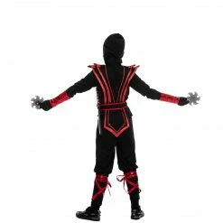 Spooktacular Creations Red Ninja Costume Cosplay - Child