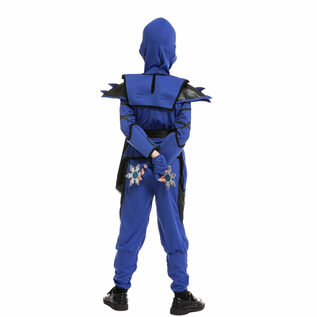 Spooktacular Creations Classic Costumes Blue Ninja Warrior Costume Cosplay- Child 5 Spooktacular Creations Classic Costumes Blue Ninja Warrior Costume Cosplay- Child