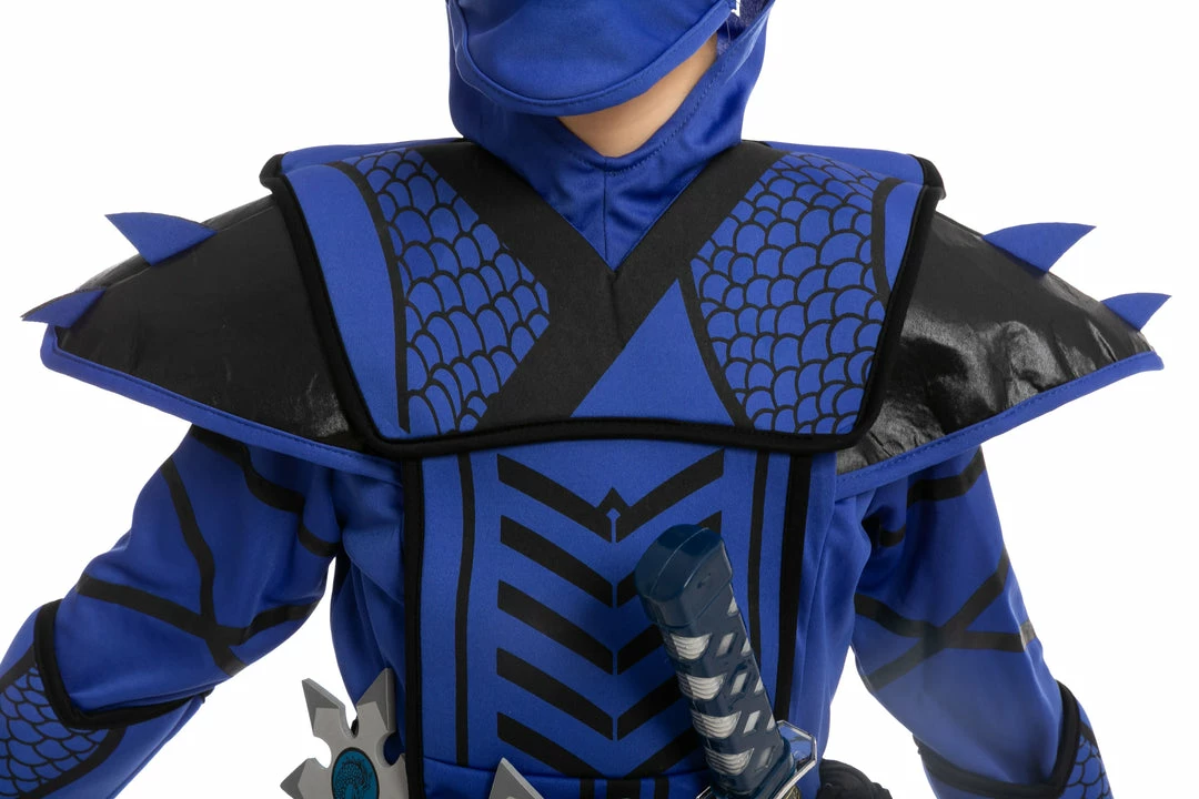 Spooktacular Creations Classic Costumes Blue Ninja Warrior Costume Cosplay- Child 6 Spooktacular Creations Classic Costumes Blue Ninja Warrior Costume Cosplay- Child