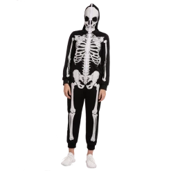 Spooktacular Creations Skeleton Pajamas Onesie - Adult