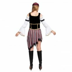 Spooktacular Creations High Seas Pirate Wench Captain Costume For Women Cosplay - Adult Adult Costumes