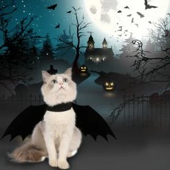 Spooktacular Creations Bat Wings Cat Costume 8 Spooktacular Creations Bat Wings Cat Costume