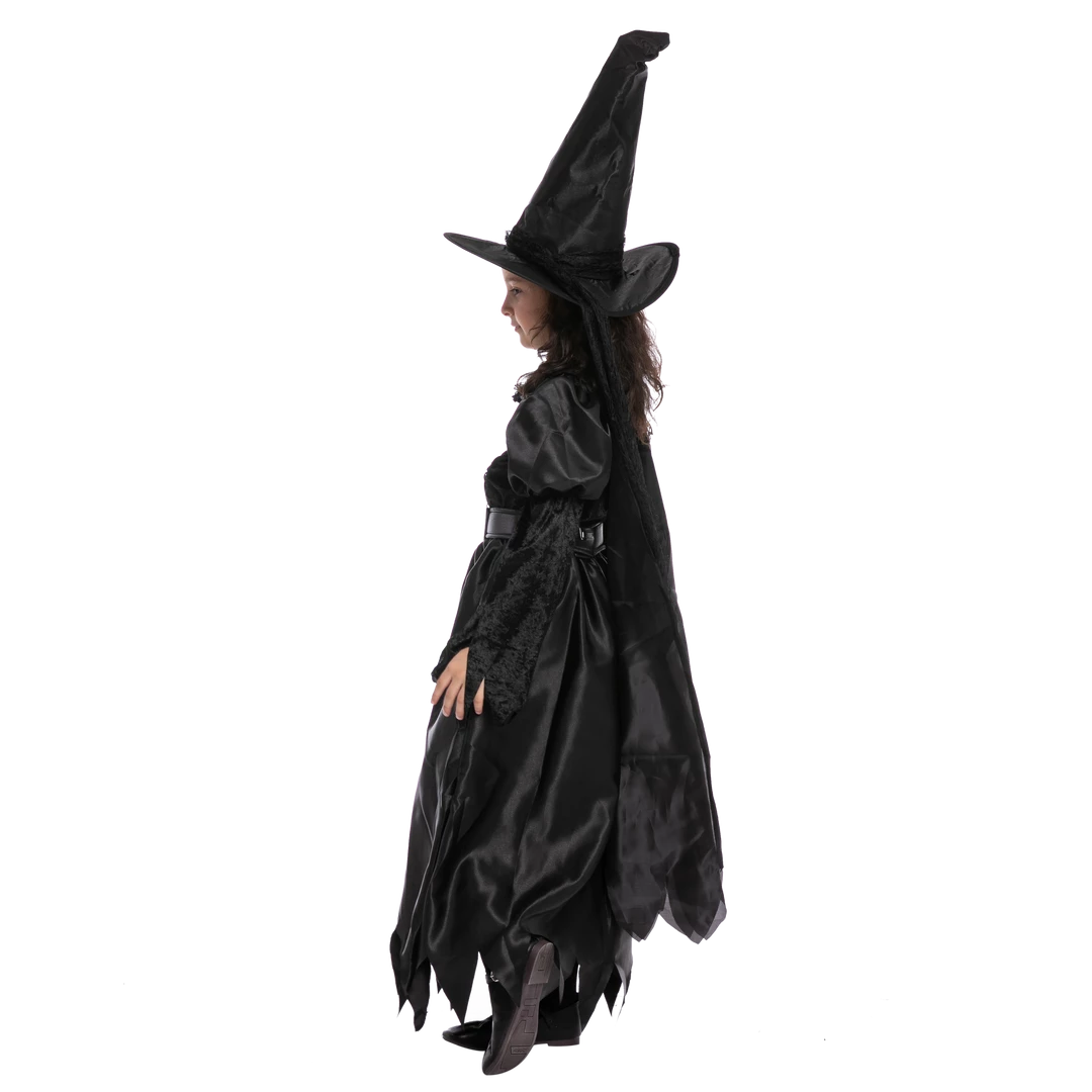 Spooktacular Creations Child Costumes Black Witch Costume Cosplay For Girls 8 Spooktacular Creations Child Costumes Black Witch Costume Cosplay For Girls