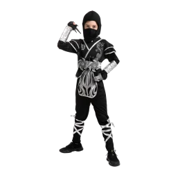 Spooktacular Creations Silver Dragon Ninja Costume - Child