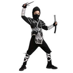 Spooktacular Creations Silver Dragon Ninja Costume - Child